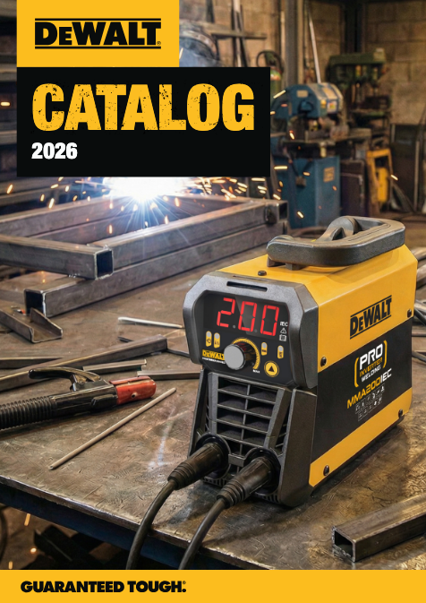 DEWALT Catalogue 2026 WELDING EQUIPMENT & CONSUMABLES